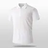 Camisa polo de verano para hombre de punto jacquard calado de seda helada de manga corta, estilo old money, para ir al trabajo y uso casual