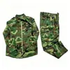 Conjunto de Uniforme Camuflado de Primavera e Outono Masculino Resistente ao Desgaste Respirável Resistente a Rasgos Entusiasta Militar Camisa Uniforme Tático de Treinamento ao Ar Livre Fabricante Personalização
