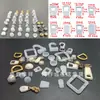 Accesorios para Artículos de Cuero Resistentes a Altas Temperaturas, a Prueba de Polvo y Desgaste, Etiquetas con Cremallera Transparentes, Cubiertas de Silicona, Tornillos con Spray de Aceite, Caucho de Silicona