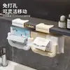 Estante de almacenamiento para el hogar, gabinete con espejo, portapañuelos en forma de U, portarrollos de papel higiénico para baño, dispensador de toallitas y pañuelos montado en la pared, almacenamiento para inodoro