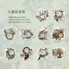 Pegatinas Yanji: Serie El Tiempo de Suspensión - Pegatinas Decorativas para Diario DIY Vintage, 30 Piezas en 4 Diseños a Elegir