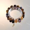 Pulsera de Cuentas de Vidrio Bolsa de la Suerte Estilo Chino como Fuego Nuevo Pulsera de Temperamento Moda China Joyería de Tendencia Nacional de Alta Gama