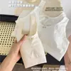 Sutiã estilo top para o período de desenvolvimento de adolescentes, sem aro, respirável e confortável, bojo fixo, roupa íntima para esportes de ensino fundamental II e médio