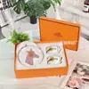 Juego de Té de Porcelana Ósea Exquisita para Banquetes en Casa y Té de la Tarde, Tetera, Taza de Café y Platillo, Pista de Obstáculos Ecuestres Simple Nórdica Transfronteriza