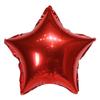 Globo de película de aluminio estrella de cinco puntas de 18 pulgadas decoración de cumpleaños diseño de salón de bodas sellado automático tablero Star Light globo de helio vacío flotante