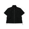 MTLCLOTHES Ropa para Hombre 2024 Verano Nuevo Nicho de Moda Diseño de Deconstrucción Sentido de Diseño Hombrera Color Sólido Traje Tendencia