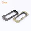 Square Hardware atacado roupas bagagem acessórios de hardware liga de zinco fundição fivela quadrada boca palavra metal fivela ajustável