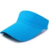 Sombrero de Sol de Color Sólido con Ala Ancha, Malla Transpirable para Exteriores, Secado Rápido, Delgado para Correr, Deportes, Protección Solar, con Parte Superior Vacía