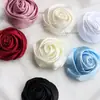 Cinta Hecha a Mano Cinta Estéreo Flor Pequeña Rosa Flor de Capullo Decoración para Pasador de Pelo Joyería Infantil DIY