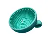 Amazon tazón de silicona para lavar herramientas de maquillaje Tazón para limpiar esponja de maquillaje herramientas de belleza almohadilla para lavar brochas de maquillaje tazón para mascarilla