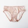 Traje Francés de Seda Satinada de Gama Alta Ropa Interior Taza Triangular Pequeña para Mujeres de Pecho Pequeño Sujetador de Seda de Morera Verano