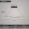 Lámpara de Comedor Araña Moderna Minimalista Nórdica Creativa Diseñador Luz de Tira Larga con Focos Mesa de Comedor Barra de Bar Lámpara de Comedor