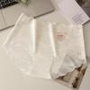 Ropa Interior Sin Costuras de Seda de Hielo para Mujer Cintura Alta Control de Abdomen Verano Fina Máscara Secado Rápido Seda de Morera Calzones de Seda Antibacterianos