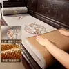 Cojín de sofá de secuoya, alfombrilla de asiento refrescante de doble cara para verano, estilo chino nuevo, adecuado tanto para invierno como para verano, base de sofá de madera maciza, antideslizante, hecho a medida