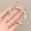 Pulsera con Colgante de Zongzi para Niños DIY Ajustable Festival del Bote del Dragón Cuerda Colorida 2026 Nueva Pulsera del Festival del Bote del Dragón Venta al por Mayor para Puestos de Mercado