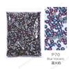 Paquete grande imitación austriaca taladro termofusible AB Adhesivo termofusible color taladro inferior diy redondo fondo plano pedrería venta al por mayor ropa taladro de palo