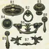Manijas de Puerta de Armario Estilo Chino, Manijas de Gabinete Estilo Europeo, Herrajes Antiguos Estilo Americano, Manijas de Cajón para Muebles