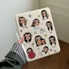 Ins Cuero Negro Pequeño Jade Soporte Giratorio 360 Compatible con iPad Air8/7 Tableta Funda Protectora Pro Nuevo Modelo 13 Pulgadas 10