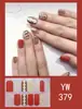 Pegatinas para uñas TE, sin cocción, de moda, finas, arte de uñas de cobertura completa listo para usar, pegatinas de uñas vestibles temu, Sudeste Asiático, Japón, Corea