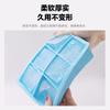 Amazon Explosions Ice Pad Mold Whisky Ice Box com Funil One-piece 4-cell Six-cell Square Silicone Ice Pad