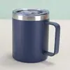 En Stock Acero Inoxidable 304 Taza Termo de 12/14/16 oz Taza de Café Taza con Asa al Vacío Taza de Agua con Tapa