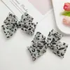 Nuevos Accesorios para el Cabello con Malla Estilo Coreano Estampado de Leopardo y Moño para Bolsas, Zapatos, Calcetines, Ropa DIY Accesorios Semi-terminados