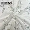 Novo Tecido Bordado de Flor de Ameixa Estilo Chinês para Vestidos Femininos, Hanfu, Qipao e Camisas - Material para Vestuário em Estoque