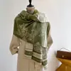Bufanda de Color Sólido para Mujer Invierno Nuevo Bufanda de Imitación Cachemir Europea y Americana Bufanda Cálida Multicolor Transfronteriza Chal Largo Venta al por Mayor