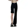Jeans de Micro-Bota para Mujer Diseño Primavera y Otoño 2026 Nicho Cintura Alta Corte Delgado Favorecedores Versátiles Pantalones Bootcut para Mujer Petite