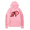 Moletom com Capuz e Forro de Fleece Moda de Rua Tendência Outono e Inverno Transfronteiriço Rapper Masculino e Feminino Moletom Esportivo de Casal
