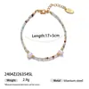 Pulseira de Contas com Concha Natural e Pérola Real, Moda Versátil Transfronteiriça de Verão, Toque de Alto Padrão, Estilo de Nicho Feminino Mais Vendido no Verão