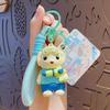 Chaveiro de Cachorrinho Cartoon da Bela Pingente de Boneca para Bolsa Feminina Fofo Casal Chaveiro Pendurado Pequenos Presentes