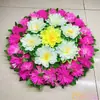 Coroas Pequenas para Qingming com Frete Grátis, 60 Coroas de Plástico, Coroas para o Festival Qingming, Suprimentos para Adoração Ancestral, Coroas de Cemitério
