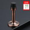 Batente de porta de aço inoxidável porta de vidro engrossado dispositivo anticolisão de silicone resistência da porta rolha alongada 304 colisão de porta anticolisão superior da porta