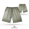 Calças de Cinco Pontas Masculinas Novas de Verão Lavagem Suja Shorts Masculinos de Verão Lavagem em Água Gradiente Desgastado Calças Casuais Versáteis