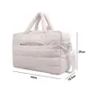 Nueva Moda Proceso Chaqueta de Plumas Material Bolso de Mamá Niños Bolsa Colgante para Coche Gran Capacidad Ligera Bolsa de Tote Bolso para Madre y Bebé