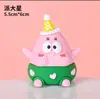 Celebridades Cibernéticas Dibujos Animados Adornos Decorativos para Pasteles Infantiles Pegamento Suave Animal Pequeño Bob Esponja Estrella Grande Pastel Fiesta de Cumpleaños