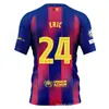 2526 Camiseta de Fútbol Local Barcelona Número 10 Yamal Lewandowski Pedro Versión Fan Número Impreso Al por Mayor