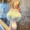 Lindo llavero de cordero de peluche, muñeco de peluche, colgante para bolso de pareja, juguete de máquina de peluches, accesorio de regalo
