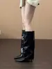 Botas de Mujer con Punta 2026 Nuevo Otoño Botas Largas de Tacón Alto Botas Altas Hasta la Rodilla Botas de Montar Adelgazantes