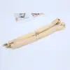 Accesorios para maniquíes de ropa, brazo mecánico de madera maciza, brazo femenino y masculino electroplateado, articulaciones móviles, prótesis de madera desmontable
