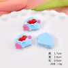 Casal Urso Coelho Fofo Sonhador Resina Pequenos Acessórios Cola Creme Joias DIY Capa de Celular Adesivo de Geladeira Grampo de Cabelo