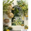 Pintura a Óleo de Menina Francesa Fotografia Transmissão Ao Vivo Tecido de Fundo Parede de Fundo Estereoscópica 3D Jardim de Monet Tecido de Fundo para Fotos Cenário