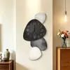 Reloj de Pared Que Trae Fortuna, Reloj Luminoso LED de Alta Gama para Pared de Fondo de TV, No Requiere Taladro, Reloj de Pared Silencioso para el Hogar