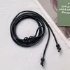 Cinturón de cordón de cuero perlado para la cintura, cinturón simple de alta gama para mujer, adecuado para vestidos de verano, decoración para ceñir la cintura, accesorio de cintura versátil