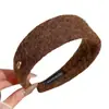 Diadema Vintage Retro Dientes Otoño e Invierno 2025 Nueva Diadema Versátil Para Lavar la Cara Pinza para el Cabello Diadema Accesorio para el Cabello Engrosada
