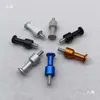 Accesorios para Tablero Perforado de 10 mm Piezas Metálicas Embebidas de 8 MM Varilla con Tuerca 15 Varilla de Carga Universal Redonda Almacenamiento de Carga Varilla Colgante de Aleación de Aluminio