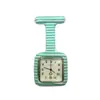 Fabricante de Shenzhen 2234 Reloj de Silicona Universal Estampado Cuadrado para Enfermeros Hombres y Mujeres, Reloj de Pecho para Examen de Estudiantes, Modelo Moderno Estilo Coreano
