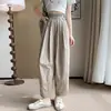 Pantalones Yamamoto Fluidos para Mujeres Menudas 2026 Nuevo Primavera/Verano Cintura Alta Estilo Japonés Relajado Algodón-Lino Pierna Ancha Pantalones Harem