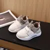 Zapatillas deportivas para niños, populares zapatillas deportivas casuales con estampado de letras para primavera y otoño, zapatillas de correr elegantes y cómodas para niñas y niños